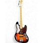 Used Fender American Standard Jazz Bass 3 Color Sunburst Electric Bass Guitar