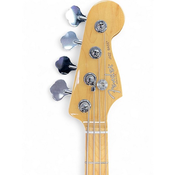 Used Fender American Standard Jazz Bass 3 Color Sunburst Electric Bass Guitar