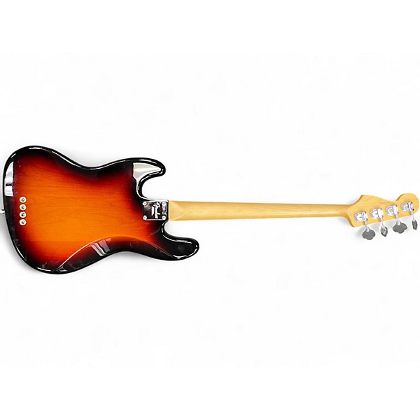 Used Fender American Standard Jazz Bass 3 Color Sunburst Electric Bass Guitar