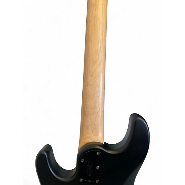 Used Sterling by Music Man JP70 John Petrucci Signature STEALTH BLACK Solid Body Electric Guitar