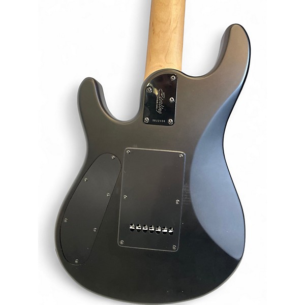 Used Sterling by Music Man JP70 John Petrucci Signature STEALTH BLACK Solid Body Electric Guitar