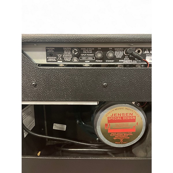 Used Fender 1965 Deluxe Reverb 22W Tube Guitar Amp Head