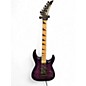 Used Jackson JS34Q Dinky Trans Purple Solid Body Electric Guitar thumbnail