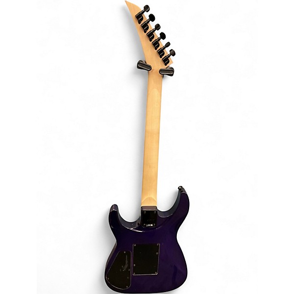 Used Jackson JS34Q Dinky Trans Purple Solid Body Electric Guitar