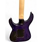 Used Jackson JS34Q Dinky Trans Purple Solid Body Electric Guitar