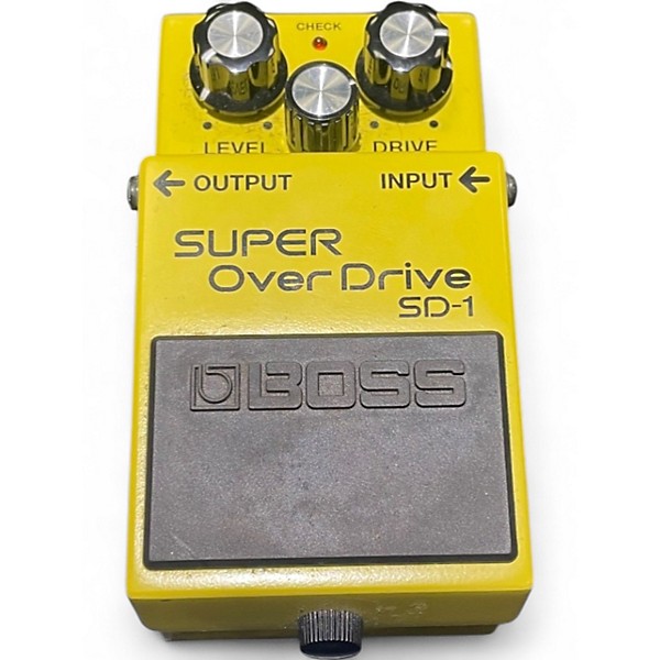 Used BOSS SD1 Super Overdrive Effect Pedal