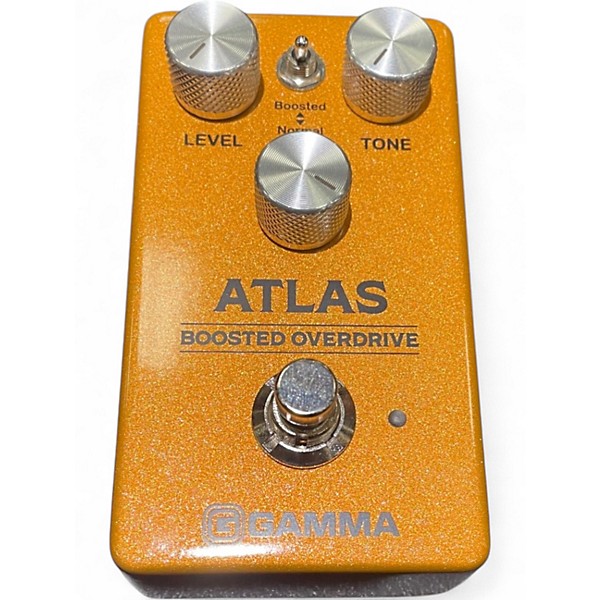 Used GAMMA ATLAS BOOSTED OVERDRIVE Effect Pedal