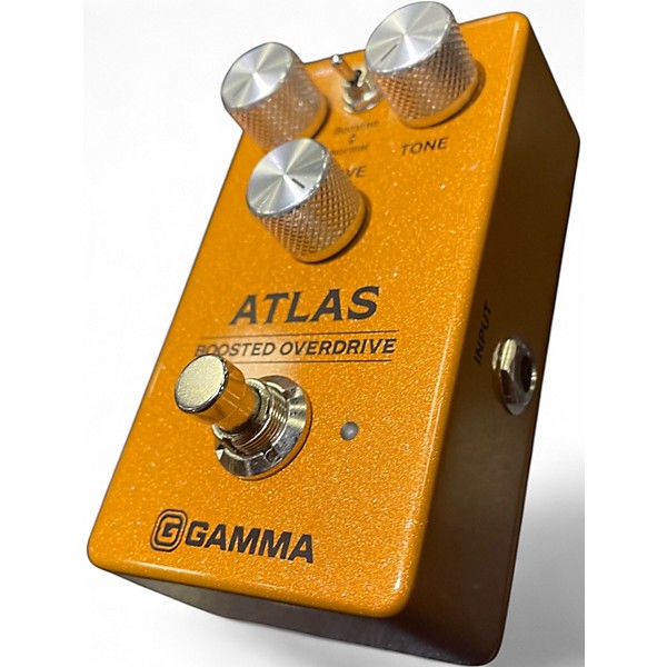 Used GAMMA ATLAS BOOSTED OVERDRIVE Effect Pedal