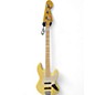 Used Fender CUSTOM DESIGN JAZZ BASS Blonde Electric Bass Guitar