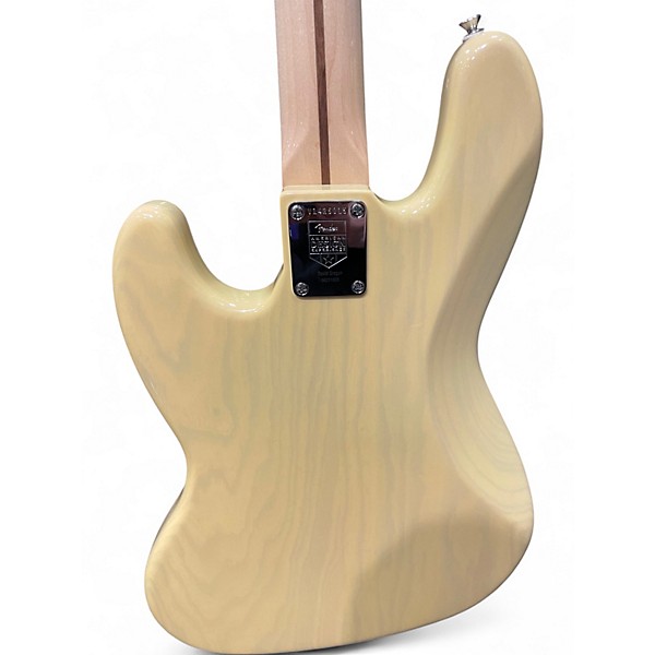 Used Fender CUSTOM DESIGN JAZZ BASS Blonde Electric Bass Guitar