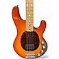 Used Ernie Ball Music Man Stingray 4 String Honey Burst Electric Bass Guitar thumbnail