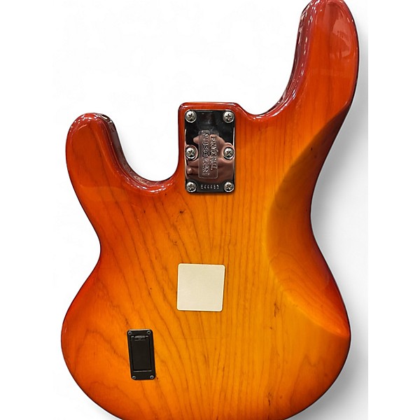 Used Ernie Ball Music Man Stingray 4 String Honey Burst Electric Bass Guitar