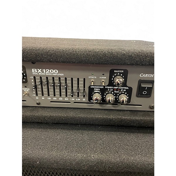 Used Carvin bx1200 Bass Amp Head