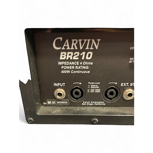 Used Carvin br210 Bass Cabinet
