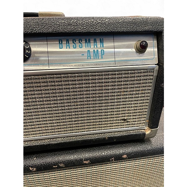 Vintage 1968 Fender BASSMAN AMP + CAB Tube Guitar Amp Head