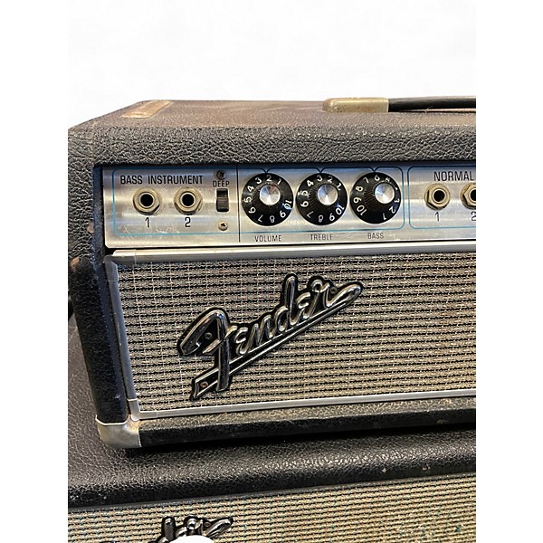 Vintage 1968 Fender BASSMAN AMP + CAB Tube Guitar Amp Head
