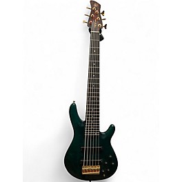 Used Yamaha TRB-6P Green Electric Bass Guitar