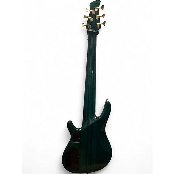 Used Yamaha TRB-6P Green Electric Bass Guitar