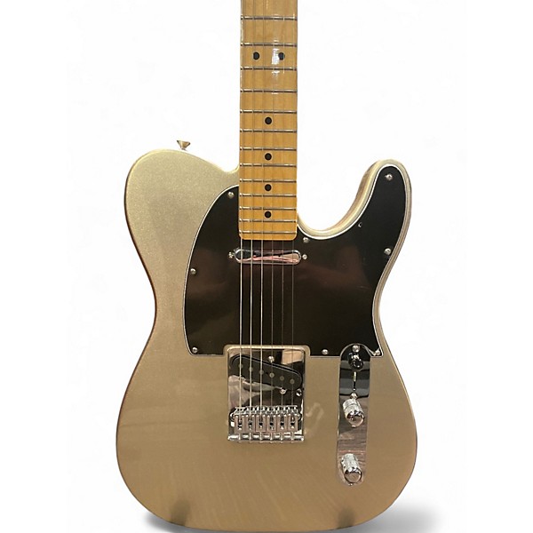 Used Fender 75TH ANNIVERSARY TELECASTER  Gold Solid Body Electric Guitar