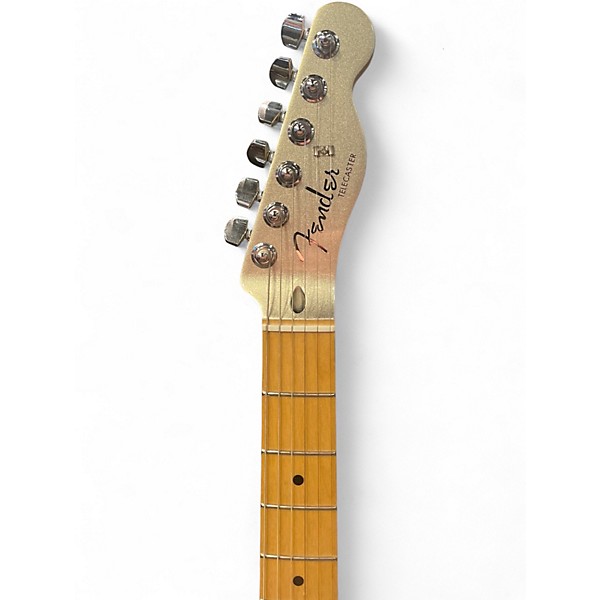 Used Fender 75TH ANNIVERSARY TELECASTER  Gold Solid Body Electric Guitar