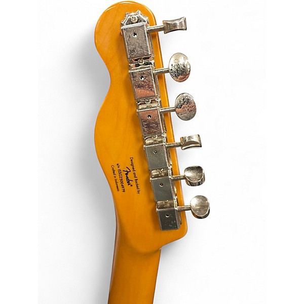 Used Squier Classic Vibe Telecaster Thinline Natural Hollow Body Electric Guitar