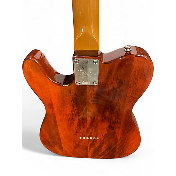 Used Squier Classic Vibe Telecaster Thinline Natural Hollow Body Electric Guitar