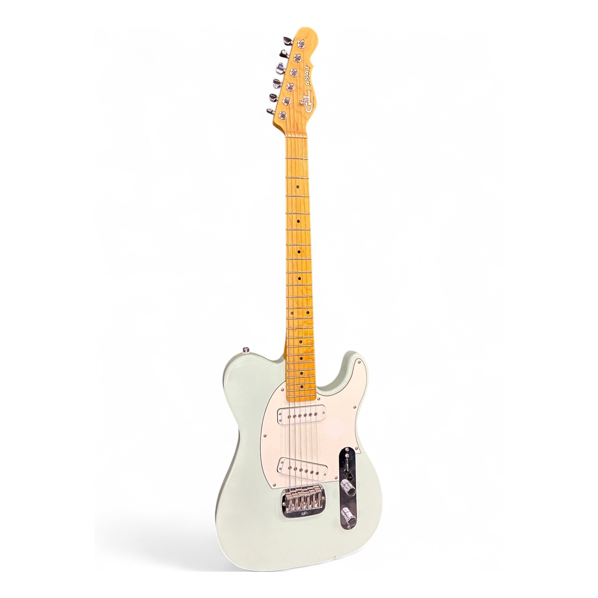 Used 2010s G&L ASAT Special Tribute Mint Green Solid Body Electric