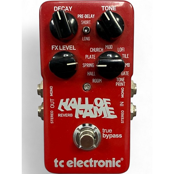 Used TC Electronic Hall Of Fame Reverb Effect Pedal