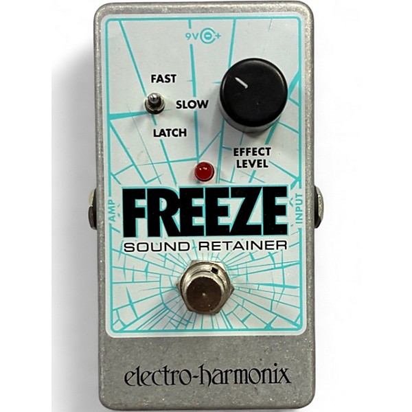 Used Electro-Harmonix Freeze Sound Retainer Compression Effect Pedal