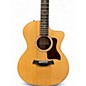 Used 2022 Taylor 214CE Deluxe Koa Natural Acoustic Electric Guitar