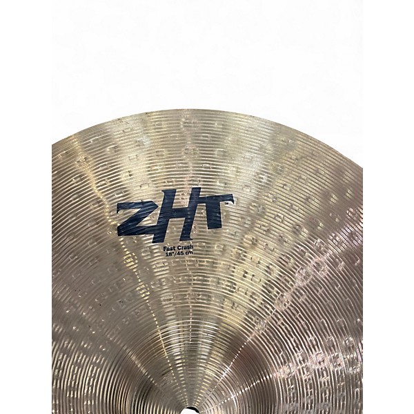 Used Zildjian 18in ZHT Fast Crash Cymbal