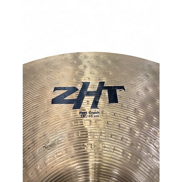 Used Zildjian 18in ZHT Medium Thin Crash Cymbal