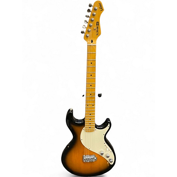 Used Line 6 Variax 600 2 Color Sunburst Solid Body Electric Guitar