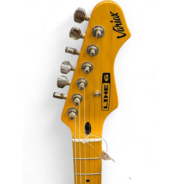 Used Line 6 Variax 600 2 Color Sunburst Solid Body Electric Guitar