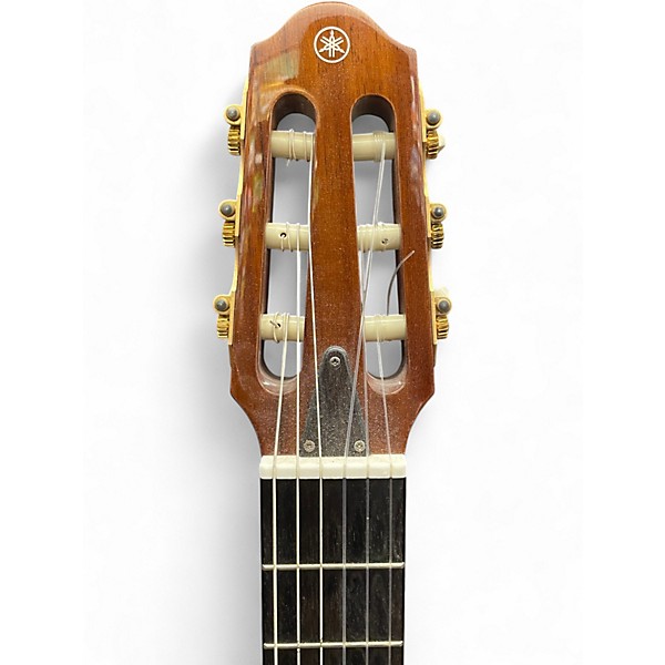 Used Yamaha SLG200N Natural Classical Acoustic Electric Guitar