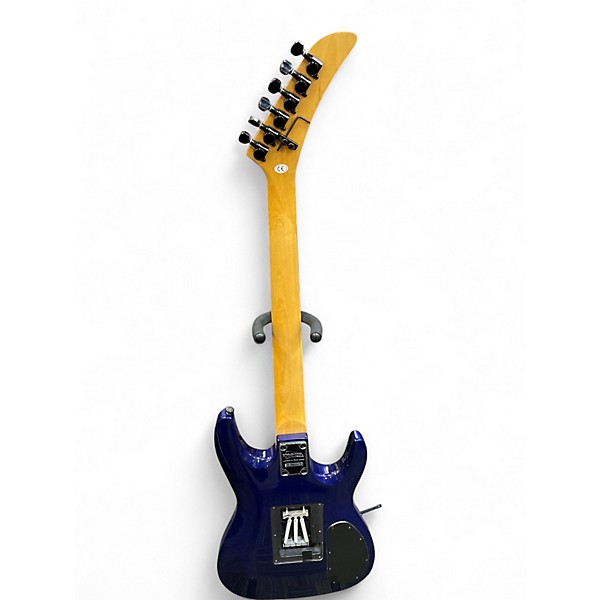Used Kramer Striker Left Handed Blue Solid Body Electric Guitar