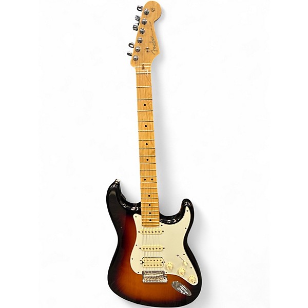 Used Fender American Standard Stratocaster HSS Tobacco Burst Solid Body Electric Guitar
