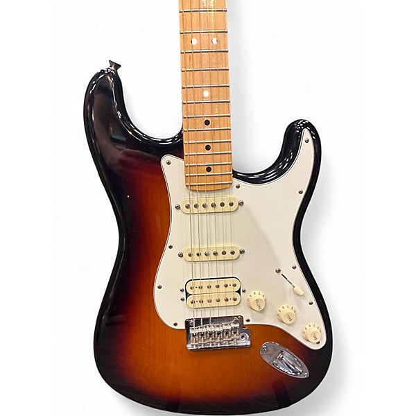 Used Fender American Standard Stratocaster HSS Tobacco Burst Solid Body Electric Guitar