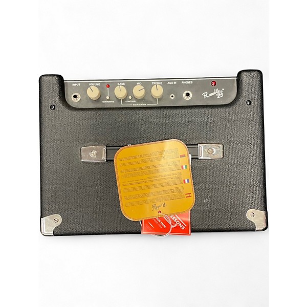 Used Fender Rumble 25 25W 1x10 Bass Combo Amp