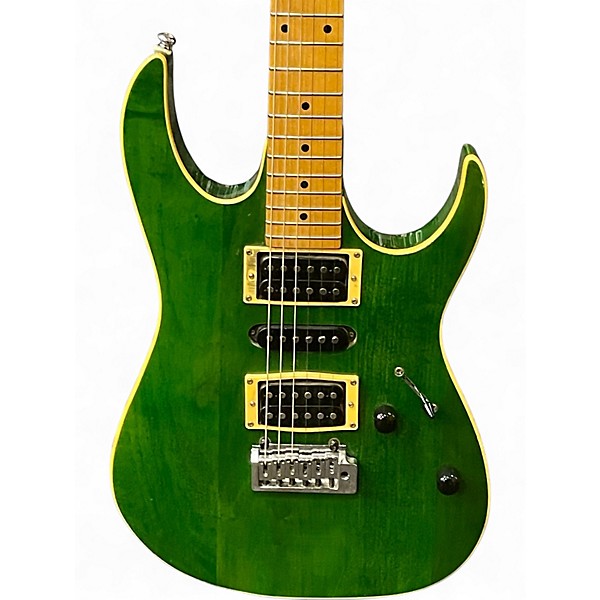 Used Ibanez RX270 Green Solid Body Electric Guitar