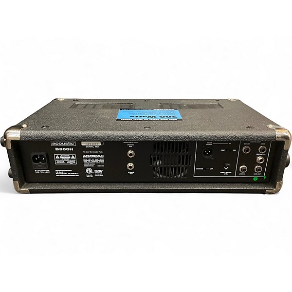 Used Acoustic B300H 300W Bass Amp Head