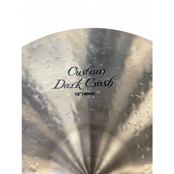 Used Zildjian 16in K Custom Dark Crash Cymbal