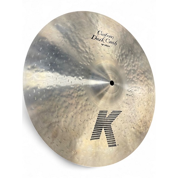 Used Zildjian 16in K Custom Dark Crash Cymbal