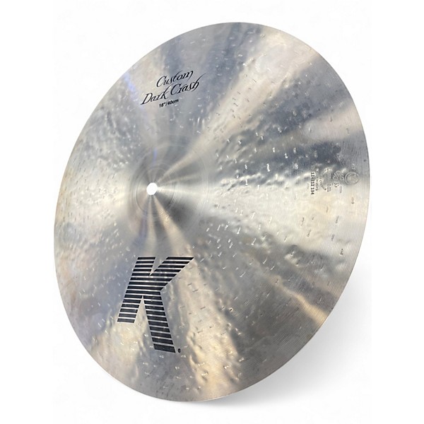 Used Zildjian 16in K Custom Dark Crash Cymbal