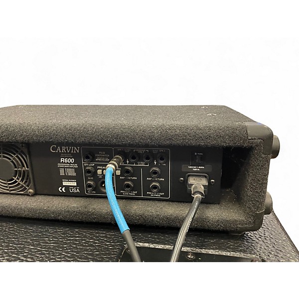 Used Carvin R600 Bass Amp Head