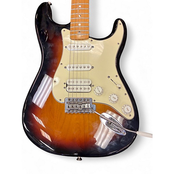 Used 2010 Fender Player Stratocaster 3 Color Sunburst Solid Body Electric Guitar