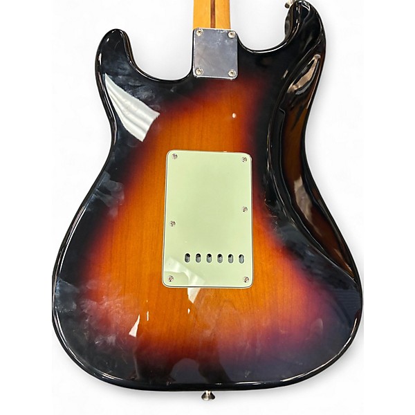 Used 2010 Fender Player Stratocaster 3 Color Sunburst Solid Body Electric Guitar