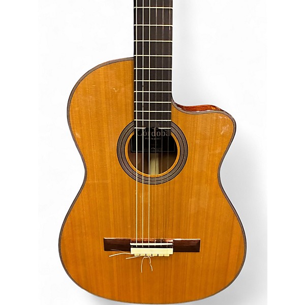 Used Cordoba Fusion 12 Natural Classical Acoustic Electric Guitar