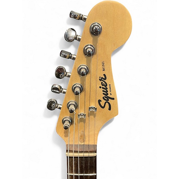 Used Squier Mini Affinity Stratocaster Flat Red Electric Guitar