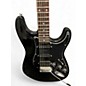 Used Squier Stratocaster HSS Black Solid Body Electric Guitar